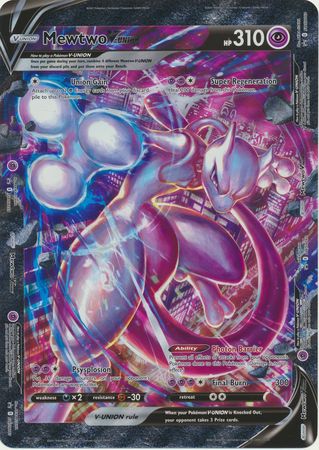 Mewtwo V-Union (Jumbo Card) [Sword & Shield: Black Star Promos]-1