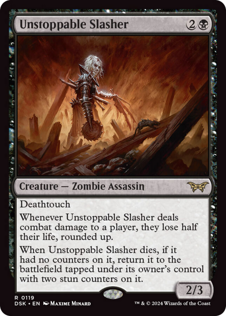Unstoppable Slasher (0119) [Duskmourn: House of Horror]-1