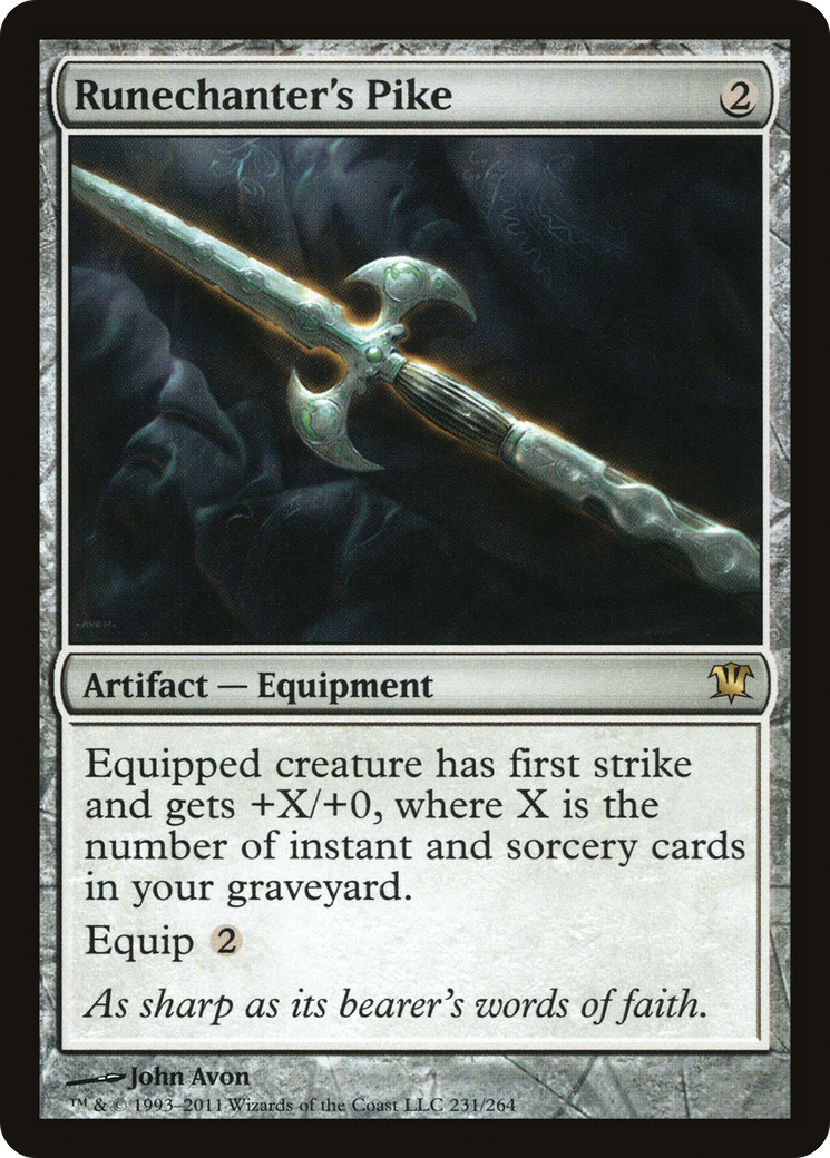 Runechanter's Pike [Innistrad]-1