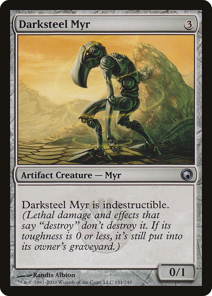 Darksteel Myr [Scars of Mirrodin]-1