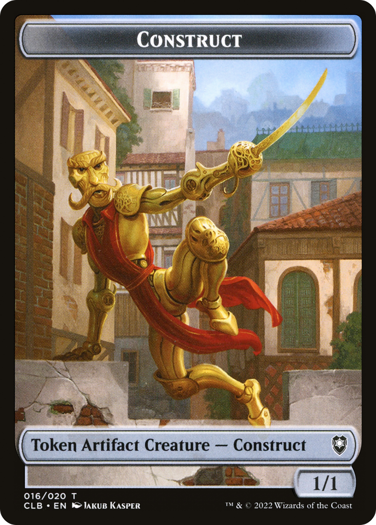 Construct Token [Commander Legends: Battle for Baldur's Gate Tokens]-1