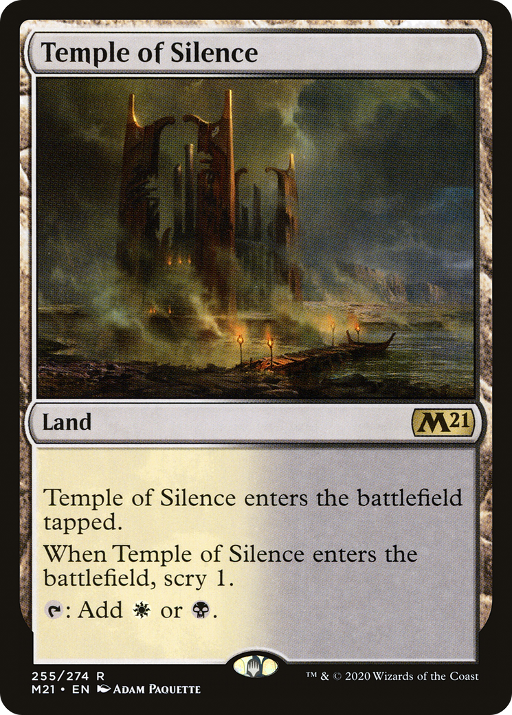 Temple of Silence [Core Set 2021]-1