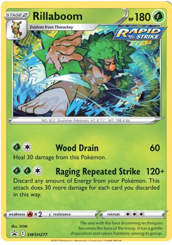 Rillaboom (SWSH277) [Sword & Shield: Black Star Promos]-1