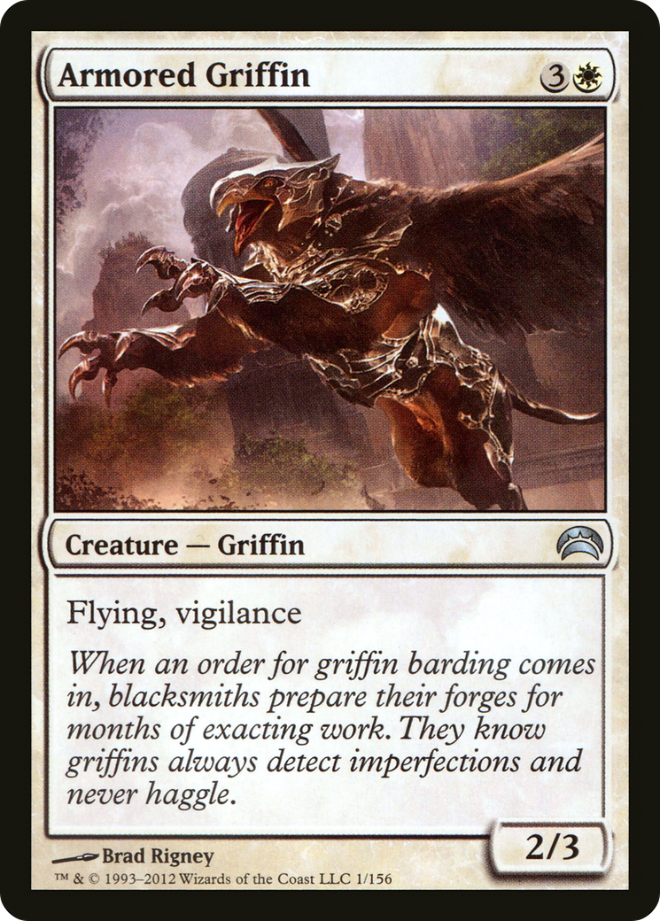 Armored Griffin (PC2-001) - Planechase 2012 Foil-1
