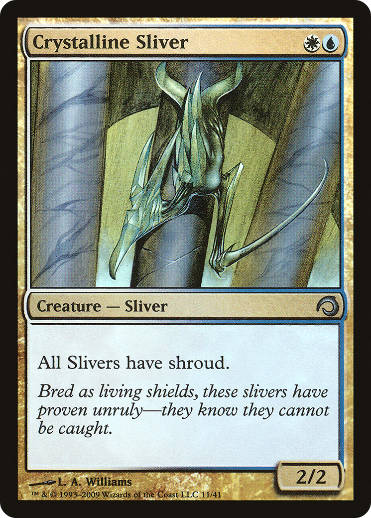 Crystalline Sliver [Premium Deck Series: Slivers]-1