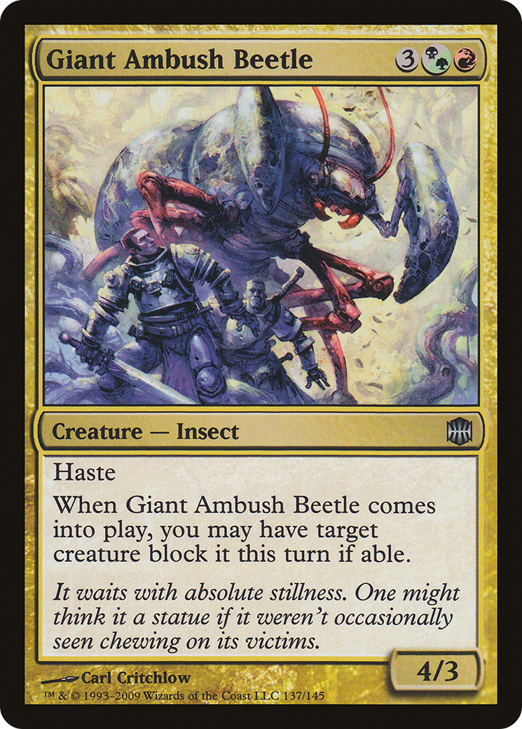 Giant Ambush Beetle [Alara Reborn]-1