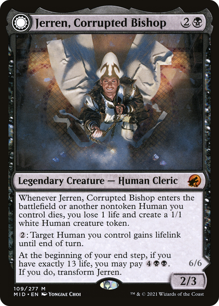 Jerren, Corrupted Bishop // Ormendahl, the Corrupted [Innistrad: Midnight Hunt]-3