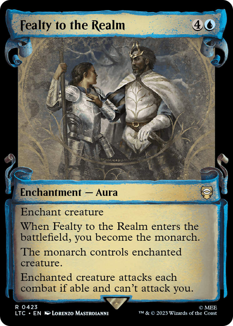Fealty to the Realm [The Lord of the Rings: Tales of Middle-Earth Commander Showcase Scrolls]-1