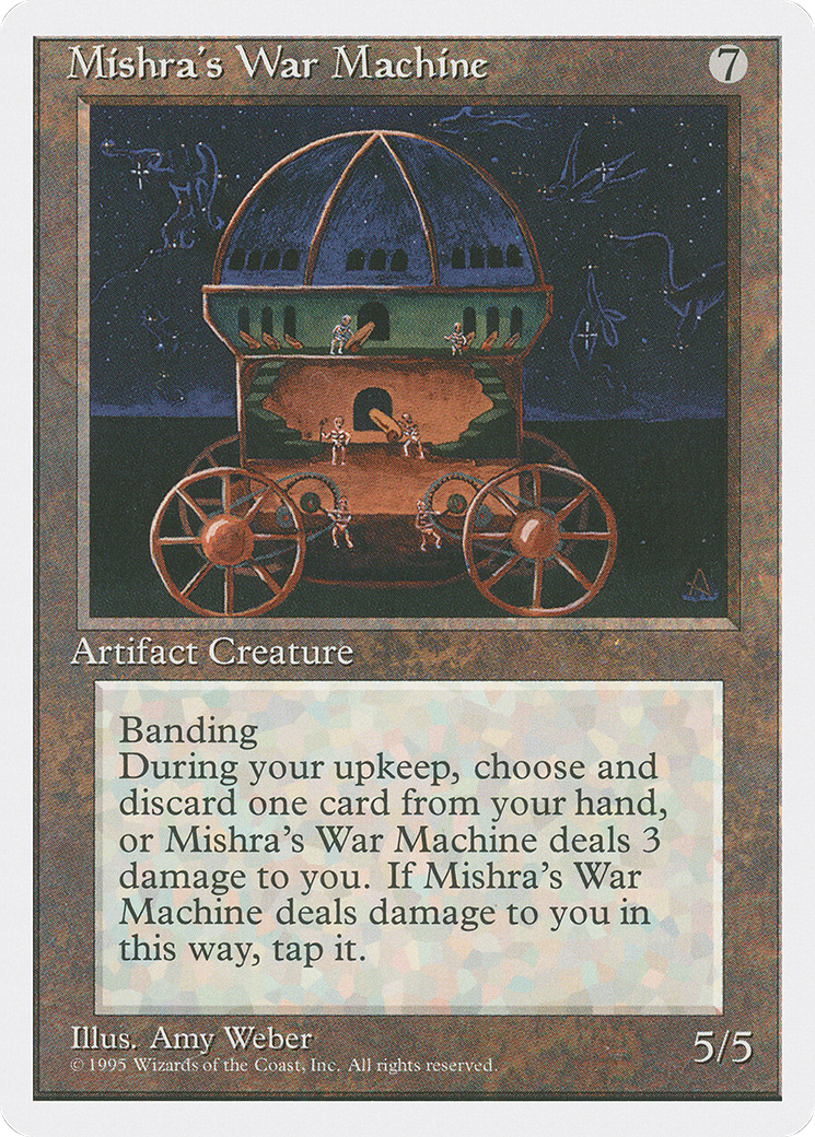 Mishra's War Machine [Fourth Edition]-1
