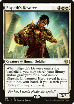 Elspeth's Devotee [Theros Beyond Death]-1