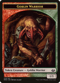 Goblin Warrior Token [Modern Masters 2017 Tokens]-1
