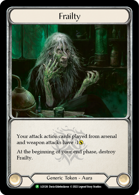 Bloodrot Pox // Frailty [LGS125 // LGS126] (Promo)  Cold Foil-2