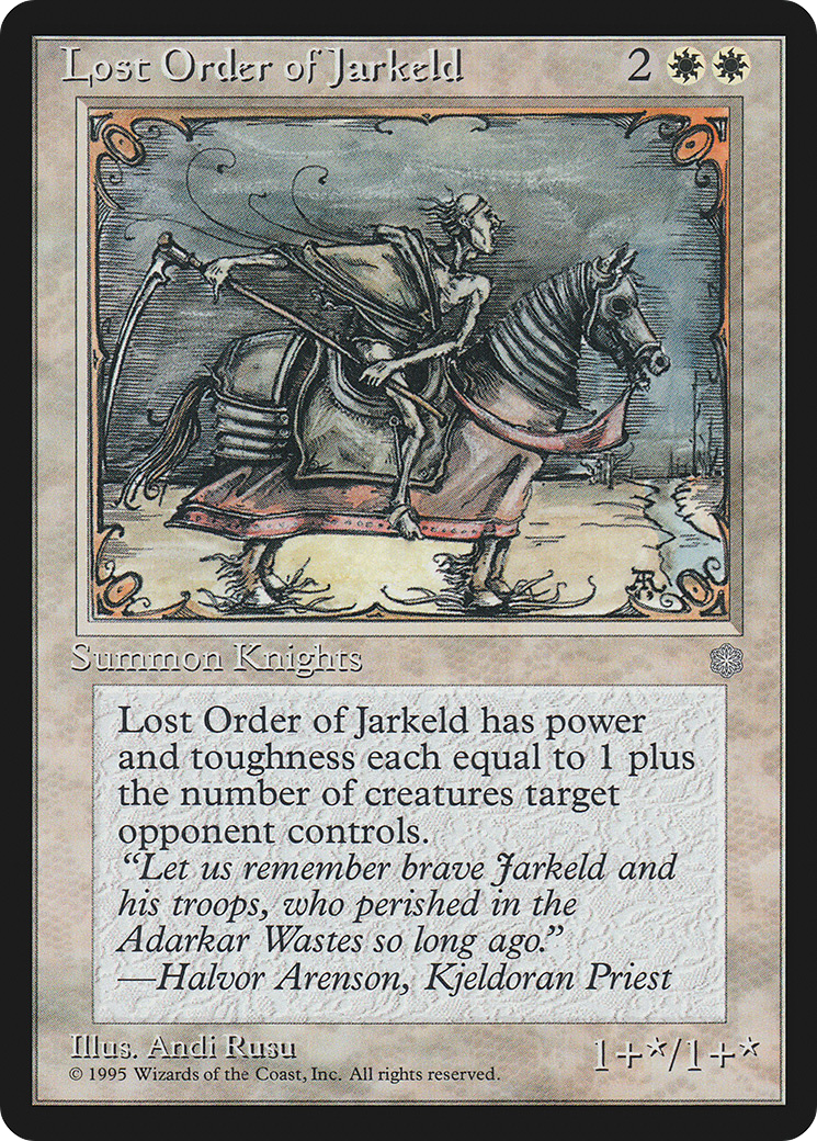 Lost Order of Jarkeld [Ice Age]-1