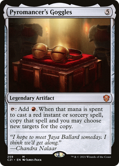 Pyromancer's Goggles [Commander 2021]-1