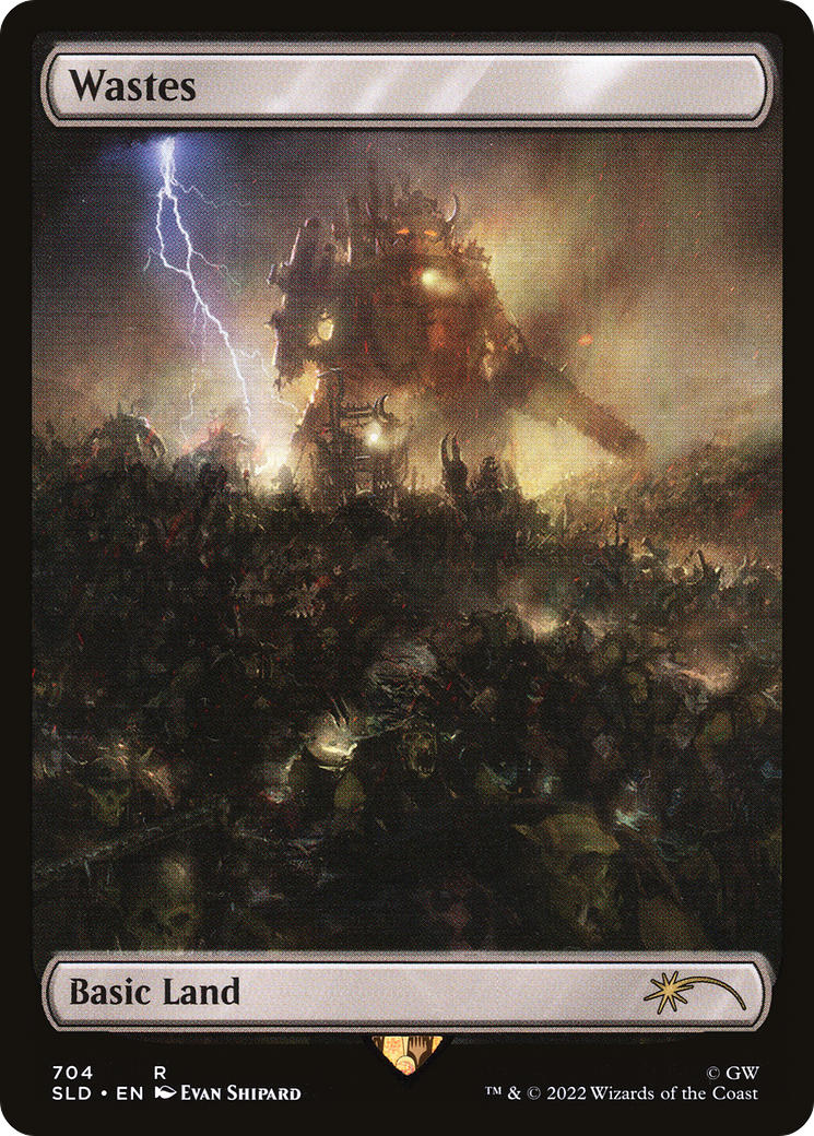 Wastes (704) - Full Art (SLD-704) - Secret Lair Drop-1