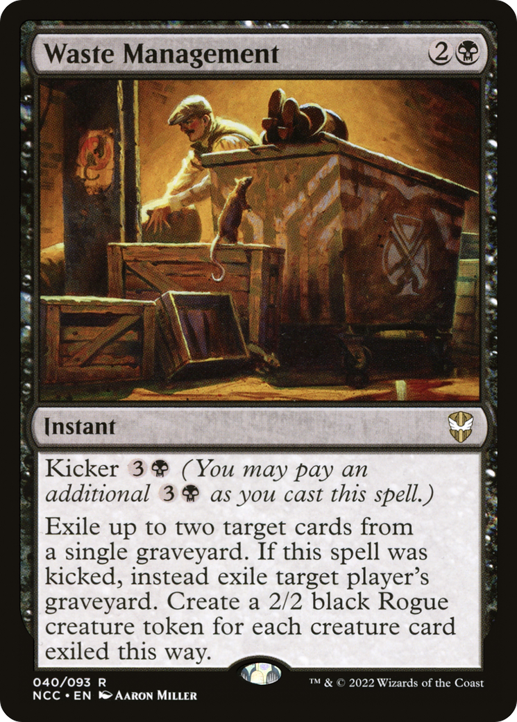 Waste Management (NCC-040) - New Capenna Commander-1