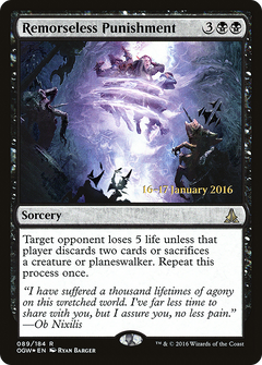 Remorseless Punishment [Oath of the Gatewatch Prerelease Promos]-1