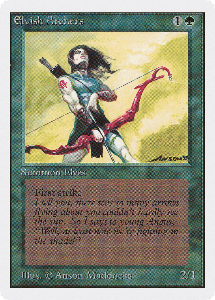 Elvish Archers [Unlimited Edition]-1