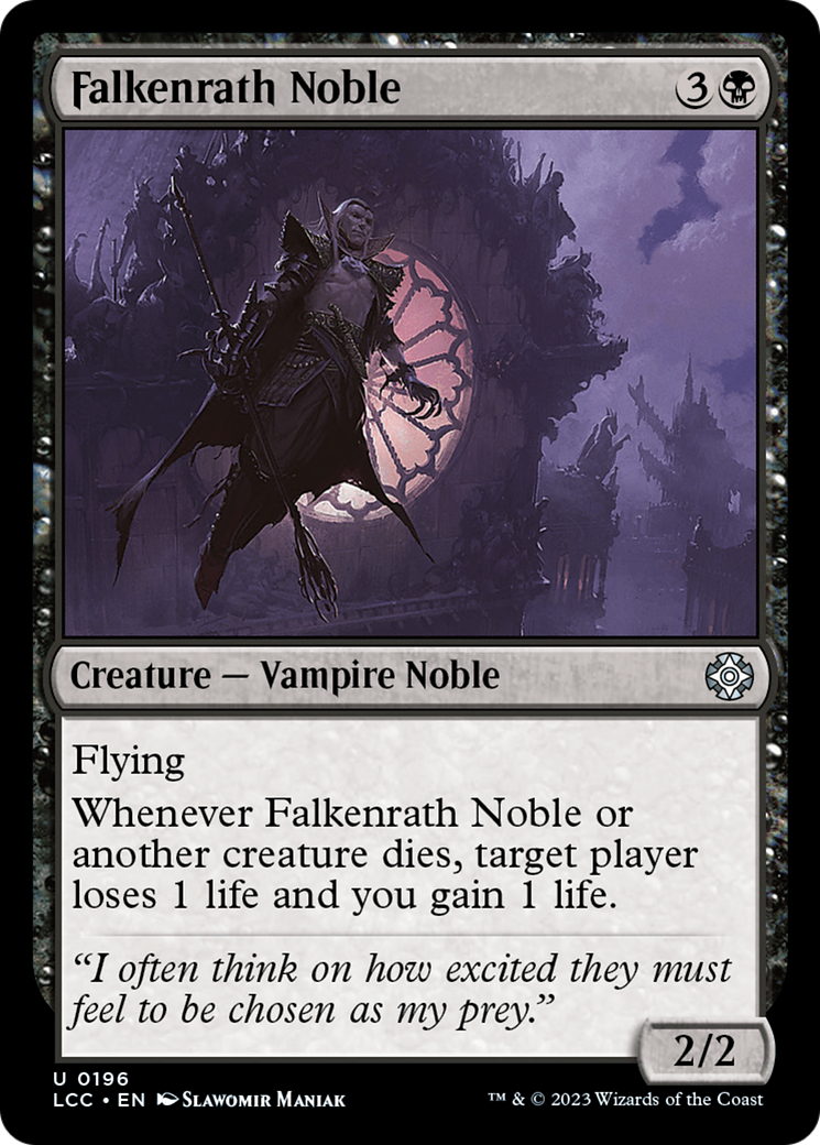 Falkenrath Noble [The Lost Caverns of Ixalan Commander]-1