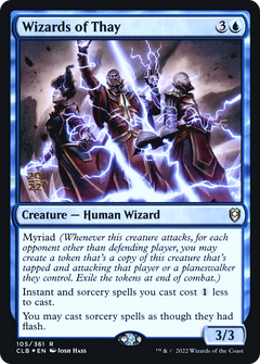 Wizards of Thay (PRE-105) - Battle for Baldur's Gate Promos Foil-1