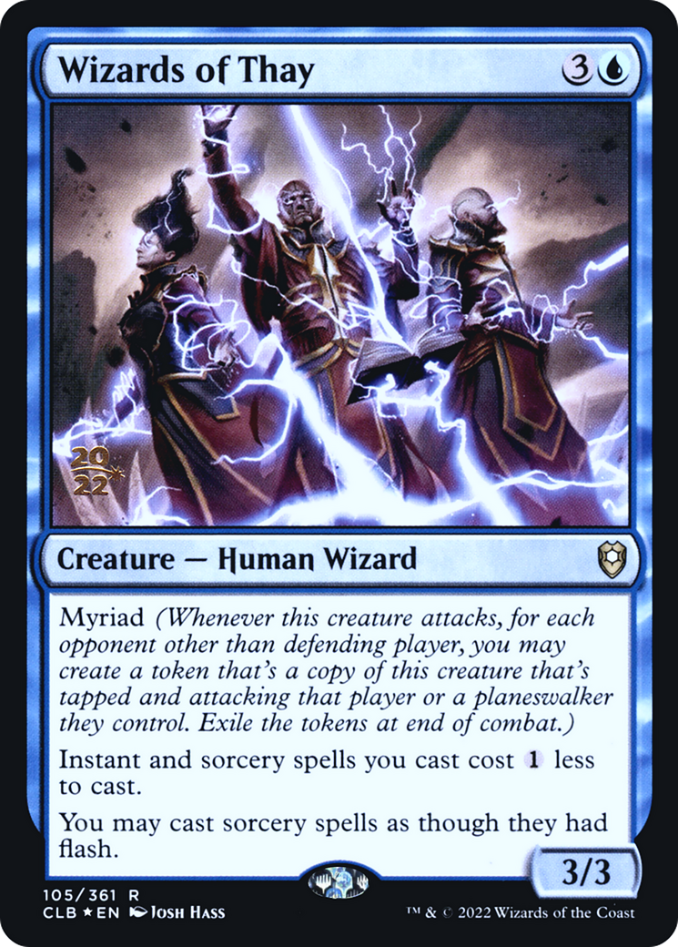 Wizards of Thay (PRE-105) - Battle for Baldur's Gate Promos Foil-1