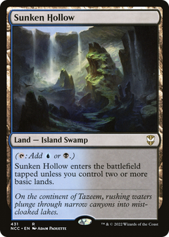 Sunken Hollow [Streets of New Capenna Commander]-1
