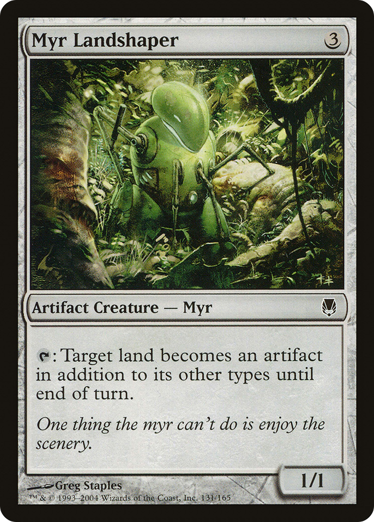 Myr Landshaper [Darksteel]-1