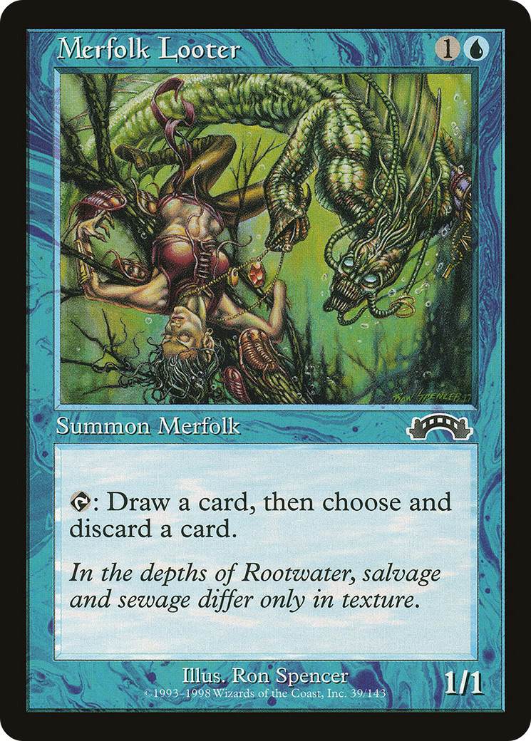 Merfolk Looter [Exodus]-1