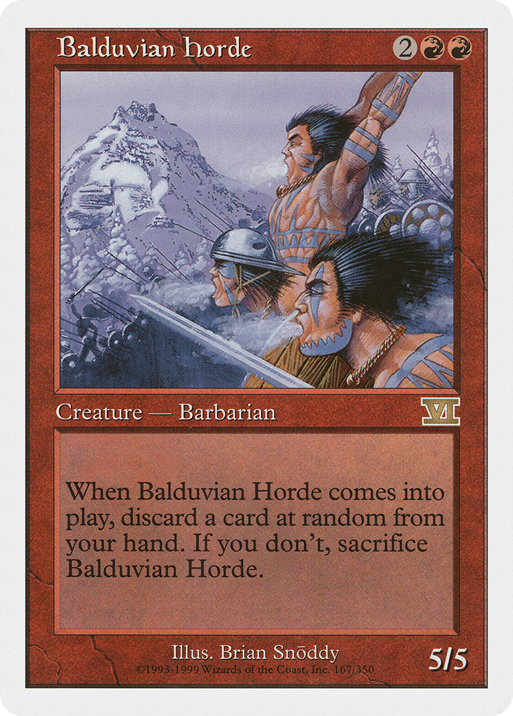 Balduvian Horde [Classic Sixth Edition]-1