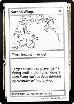 Sarah's Wings (2021 Edition) [Mystery Booster Playtest Cards]-1