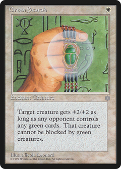 Green Scarab [Ice Age]-1