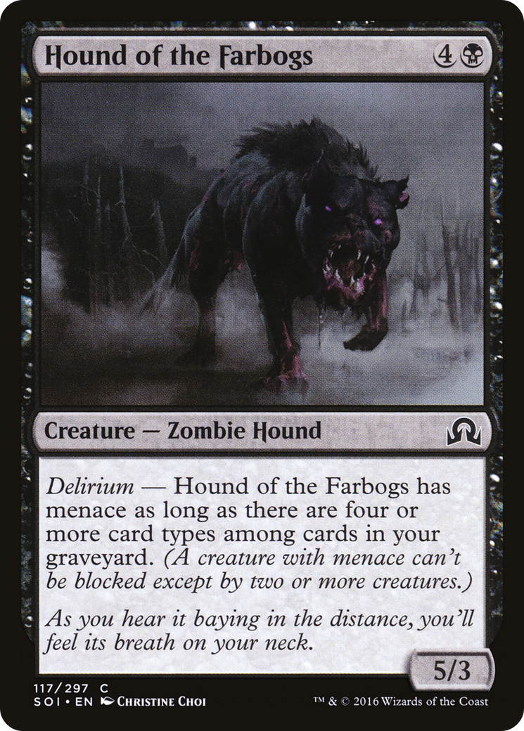 Hound of the Farbogs [Shadows over Innistrad]-1