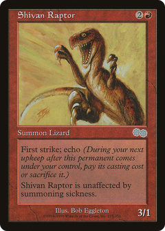 Shivan Raptor [Urza's Saga]-1