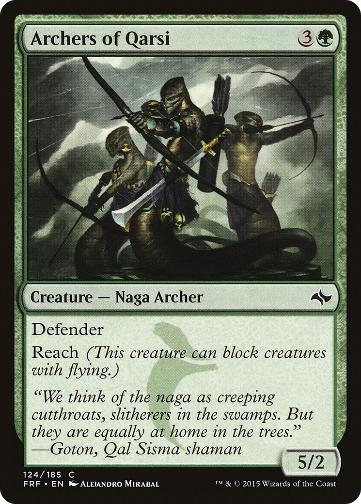 Archers of Qarsi [Fate Reforged]-1