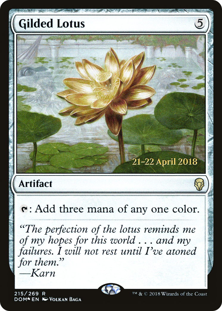 Gilded Lotus [Dominaria Prerelease Promos]-1