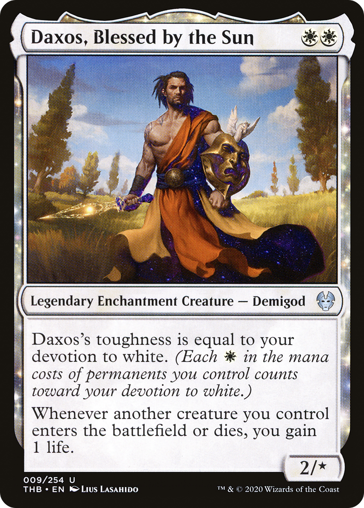Daxos, Blessed by the Sun [Theros Beyond Death]-1
