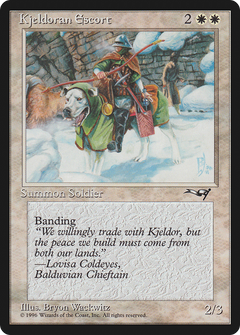 Kjeldoran Escort (Mountain Background) [Alliances]-1
