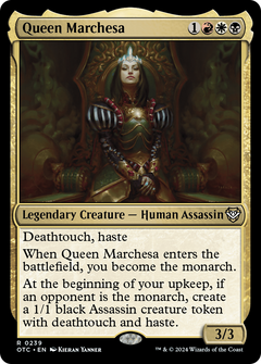 Queen Marchesa [Outlaws of Thunder Junction Commander]-1