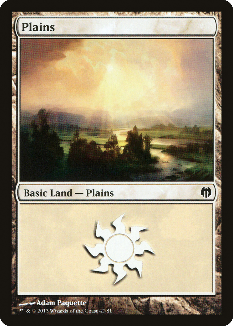 Plains (42) [Duel Decks: Heroes vs. Monsters]-1