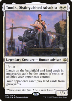 Tomik, Distinguished Advokist (Promo Pack) [War of the Spark Promos]-1
