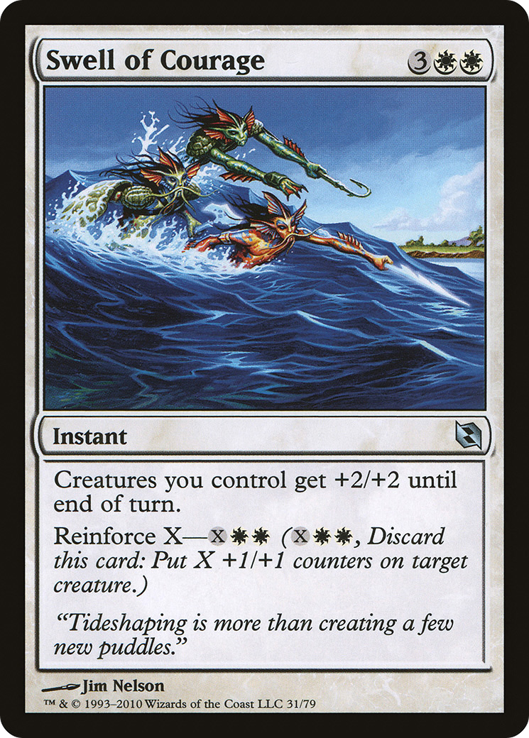 Swell of Courage [Duel Decks: Elspeth vs. Tezzeret]-1