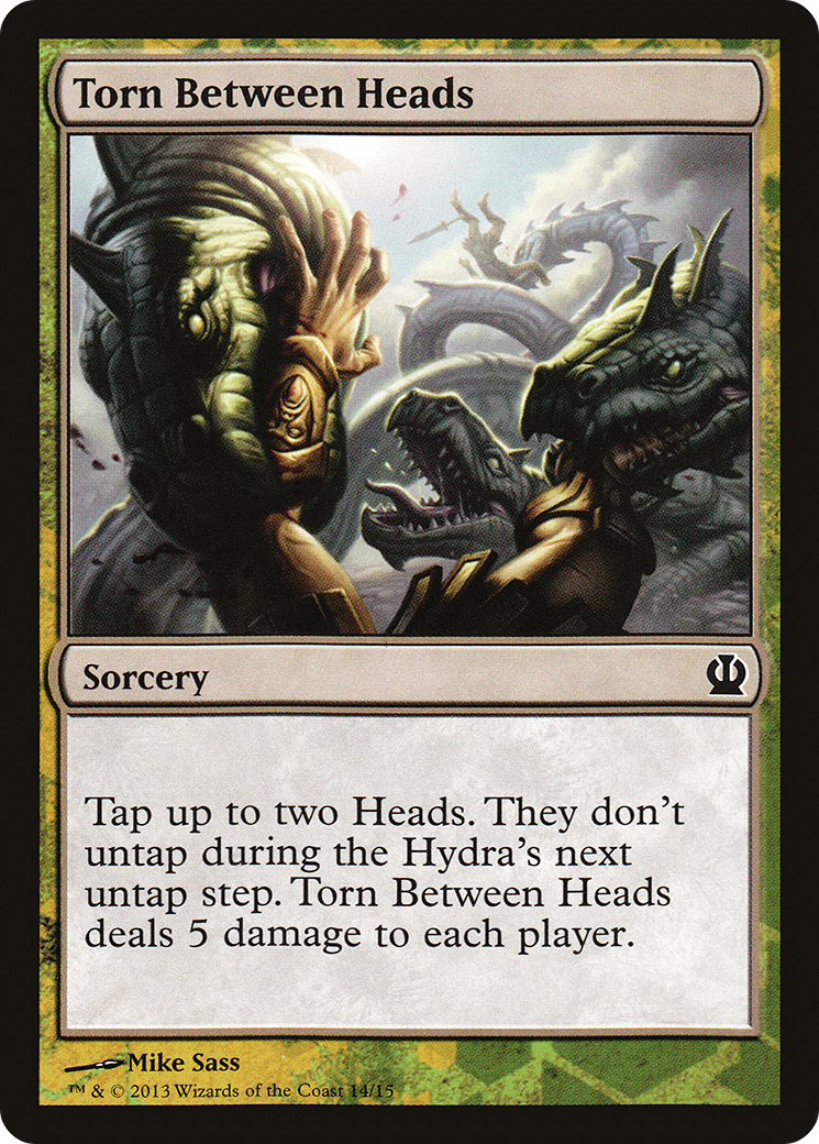 Torn Between Heads [Theros Face the Hydra]-1