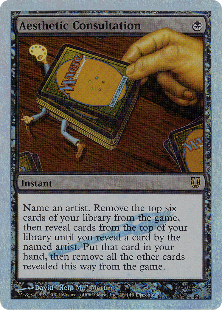 Aesthetic Consultation (Alternate Foil) [Unhinged]-1