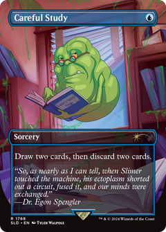 Careful Study (SLD-1768) - Secret Lair Drop (Borderless) Foil-1