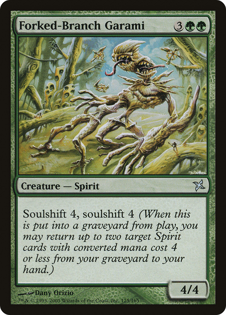 Forked-Branch Garami [Betrayers of Kamigawa]-1