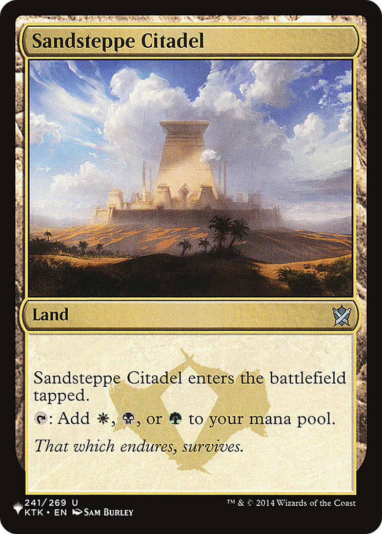 Sandsteppe Citadel [Secret Lair: From Cute to Brute]-1