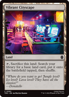Vibrant Cityscape [Teenage Mutant Ninja Turtles Commander]-1