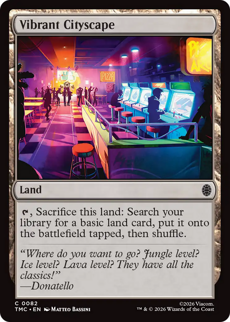 Vibrant Cityscape [Teenage Mutant Ninja Turtles Commander]-1