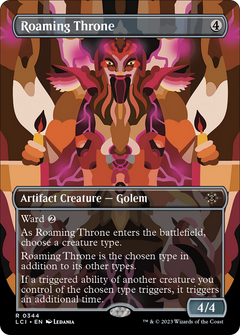 Roaming Throne (Borderless) [The Lost Caverns of Ixalan]-1