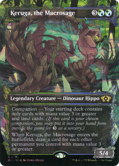 Keruga, the Macrosage (Halo Foil) [Multiverse Legends]-1